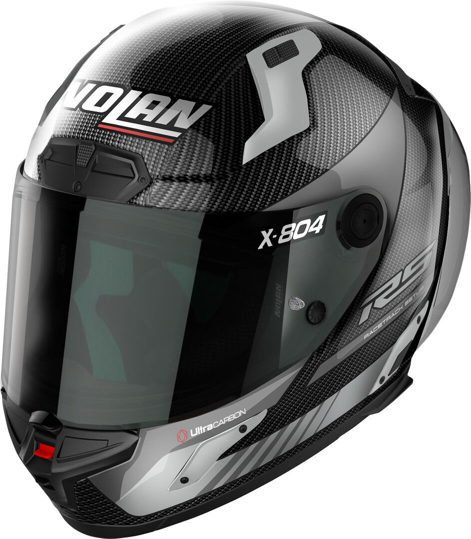 Nolan X-804 RS Ultra Carbon Hot Lap Casco - Negro Gris (XS)