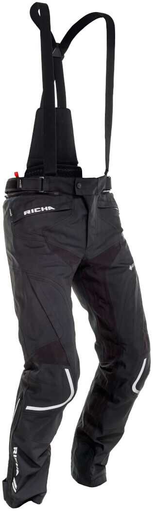 Richa Arc Gore-Tex Pantalones textiles impermeables para motocicletas - Negro (XL)