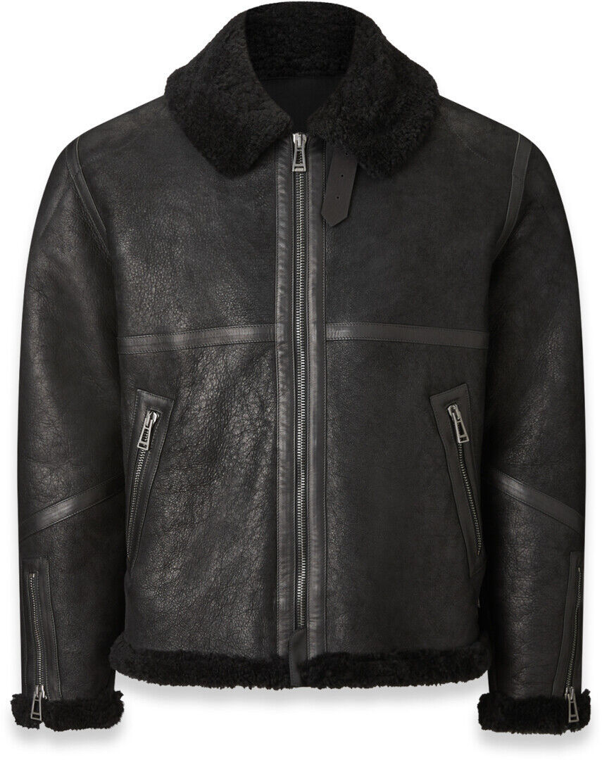 Belstaff Centenary Valiant Chaqueta de cuero para moto - Negro (XL)