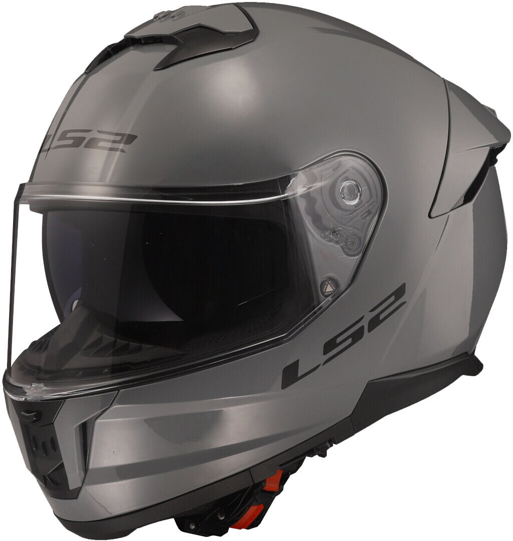 LS2 FF808 Stream II Solid Casco - Gris (2XL)