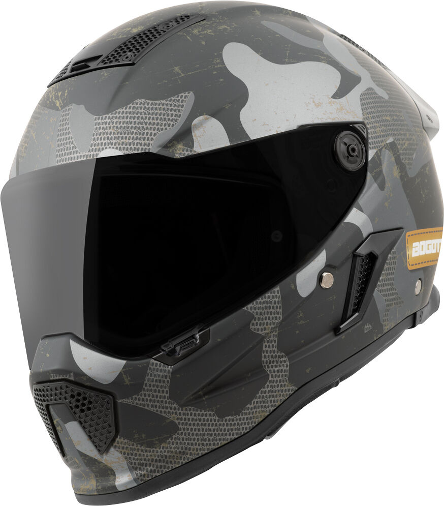 Bogotto Rapto Camo Casco - Negro Gris (XL)