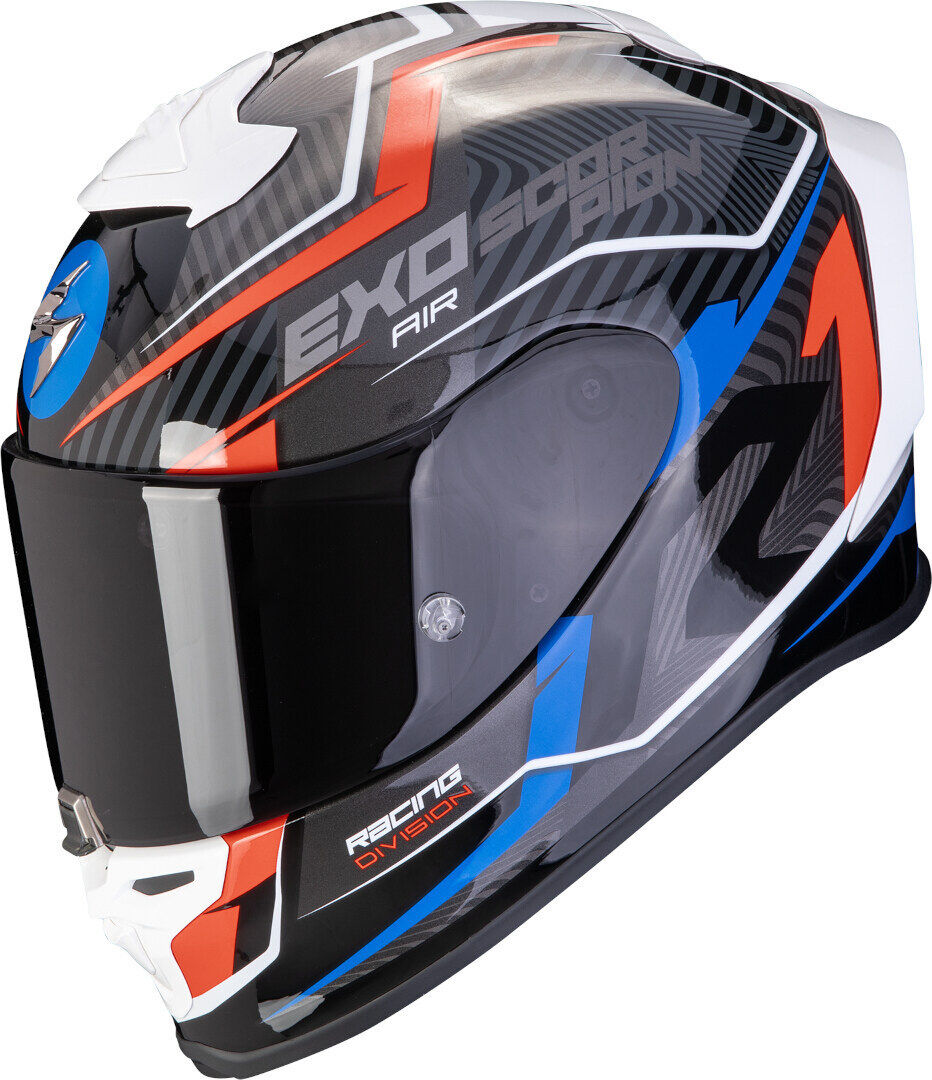 Scorpion EXO-R1 Evo Air Coup Casco - Negro Rojo Azul (XS)