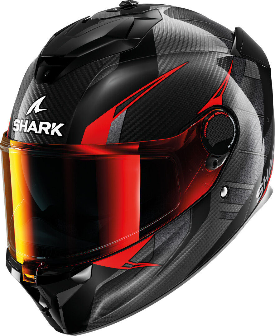 Shark Spartan GT Pro Kultram Carbon Casco - Negro Rojo (XL)