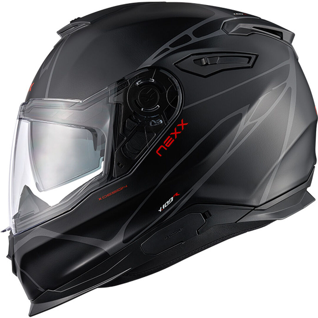 NEXX Y.100 B-Side Casco - Negro Gris (2XL)