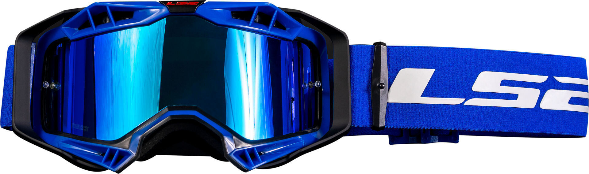 LS2 Aura Pro Gafas de motocross - Azul