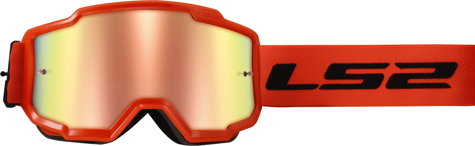 LS2 Charger Gafas de motocross - Naranja