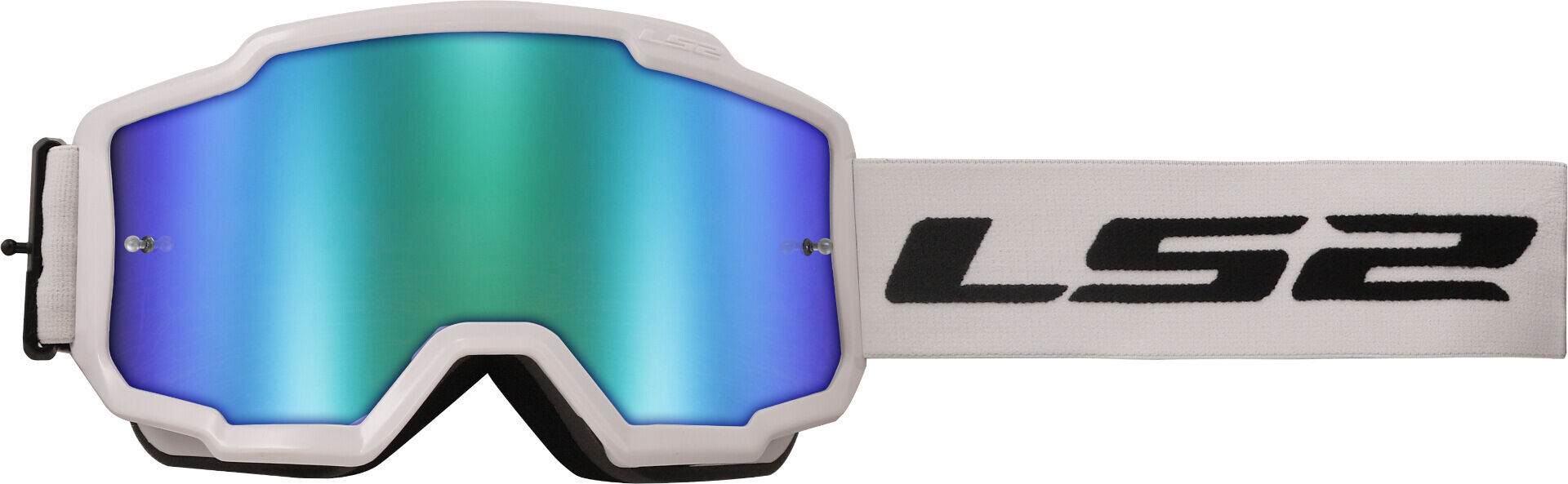 LS2 Charger Gafas de motocross - Blanco