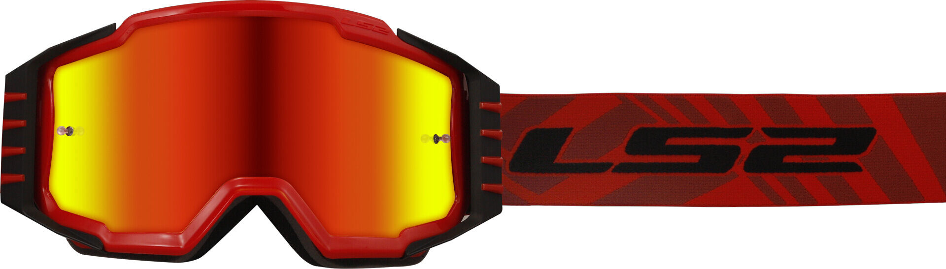 LS2 Charger Pro Gafas de motocross - Rojo
