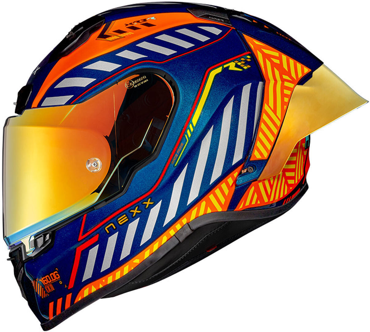 NEXX X.R3R Out Brake Casco - Naranja (L)