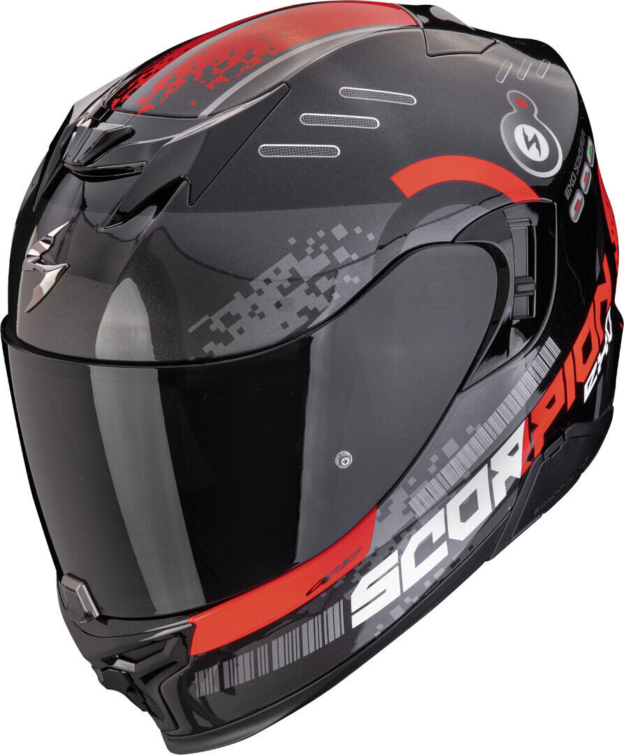 Scorpion Exo-520 Evo Air Titan Casco - Negro Rojo (M)