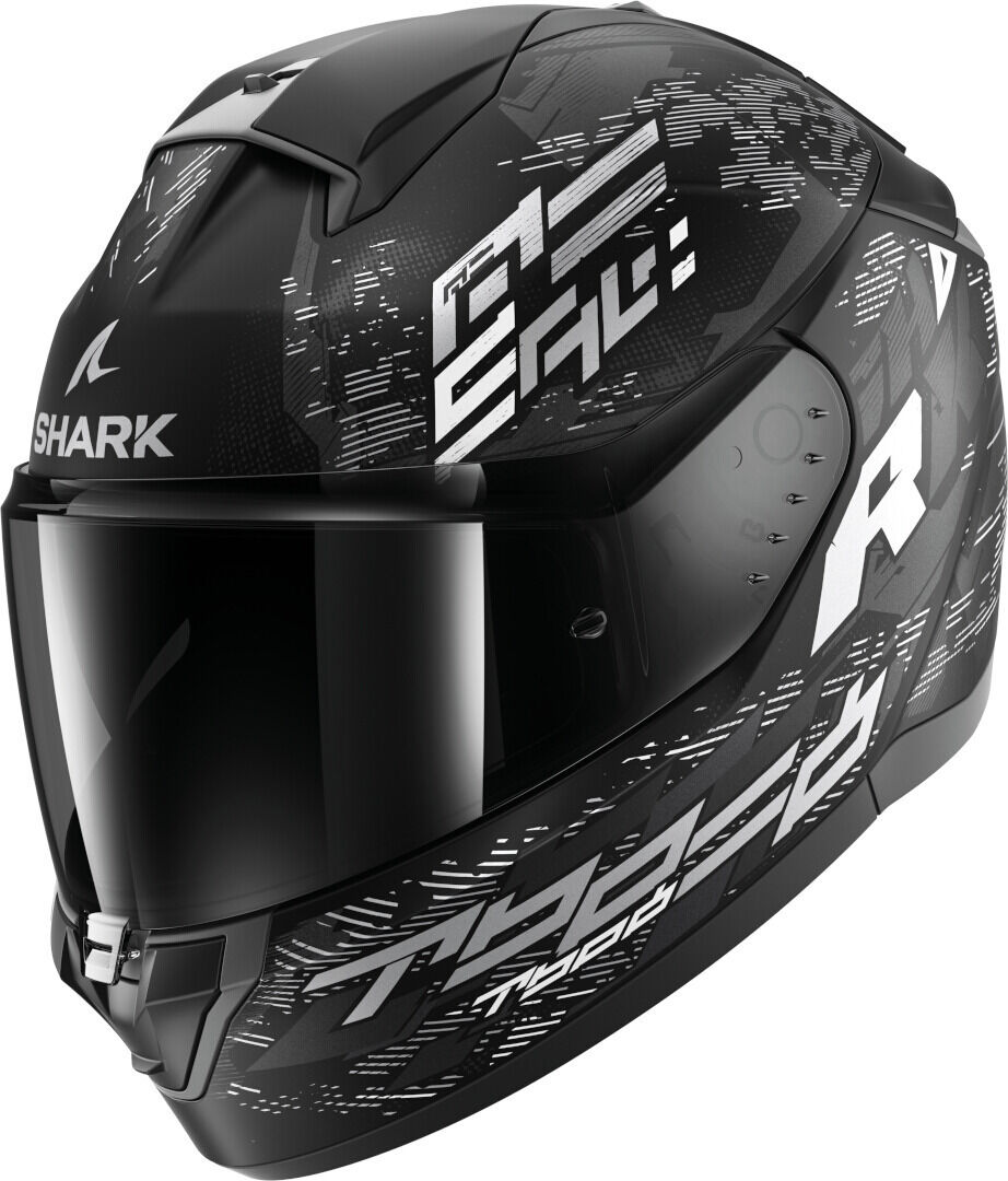 Shark Ridill 2 Molokai Casco - Negro Blanco (XL)