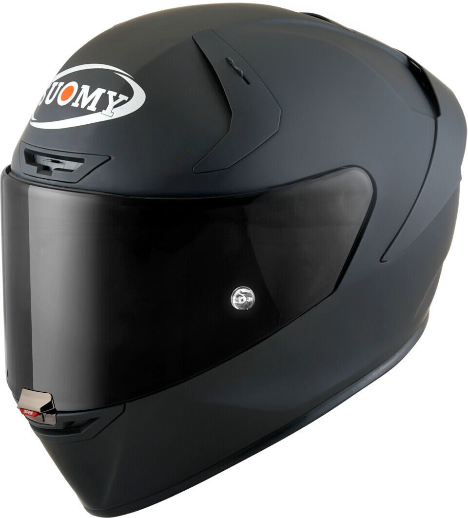 Suomy SR-GP Evo Plain E06 Casco - Negro (XL)