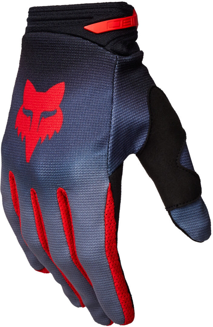 Fox 180 Interfere Guantes de motocross - Gris Rojo (2XL)