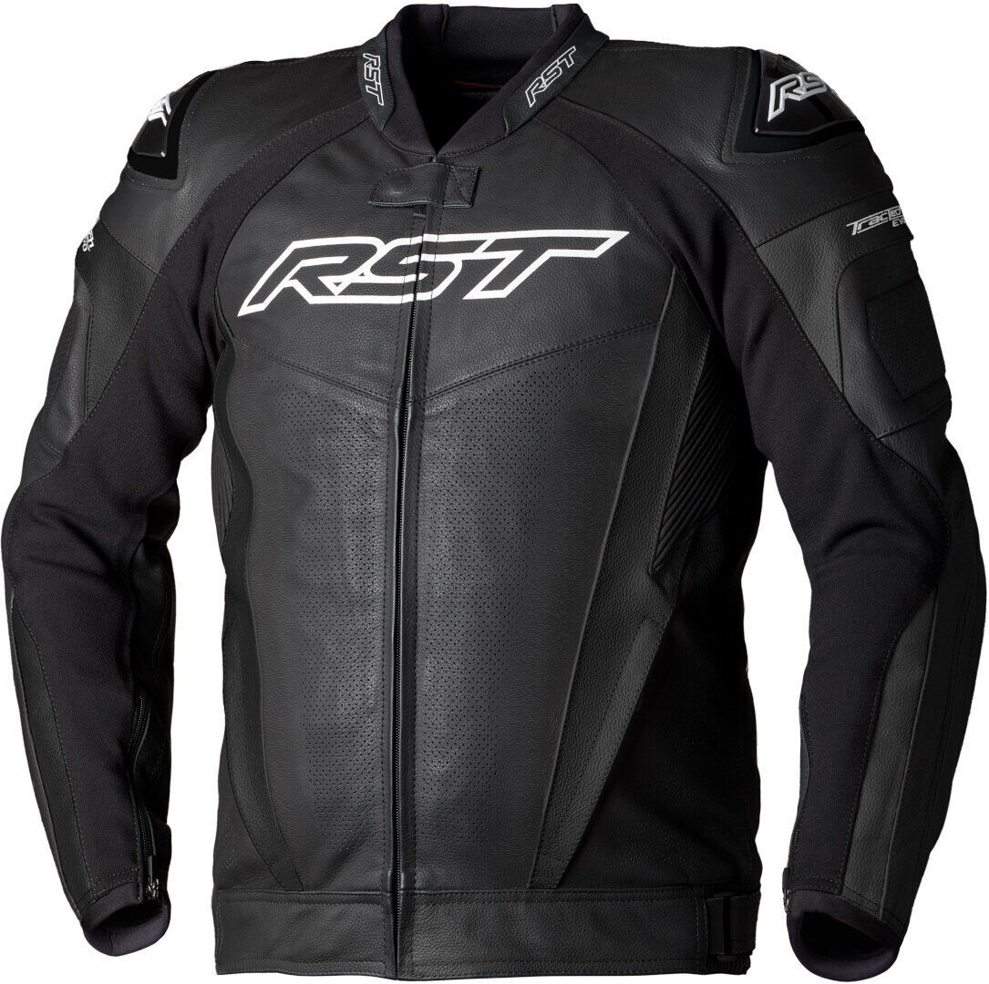 RST Tractech EVO 5 Chaqueta de cuero para moto - Negro (2XL)