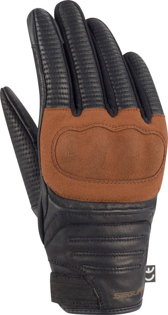 Segura Stoney Guantes de moto - Negro Marrón (2XL)