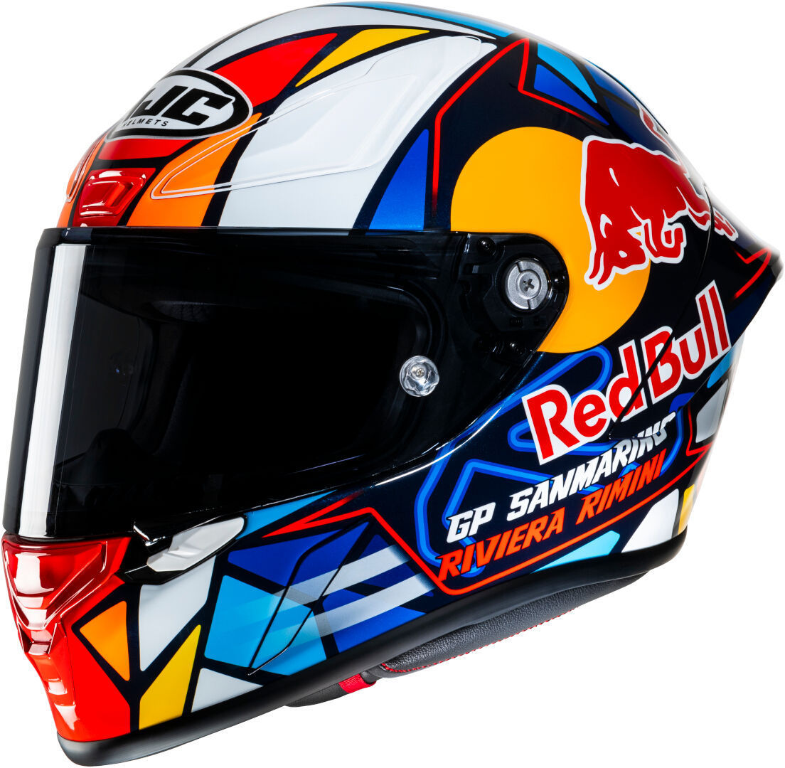 HJC RPHA 1 Red Bull Misano GP Casco - Multicolor