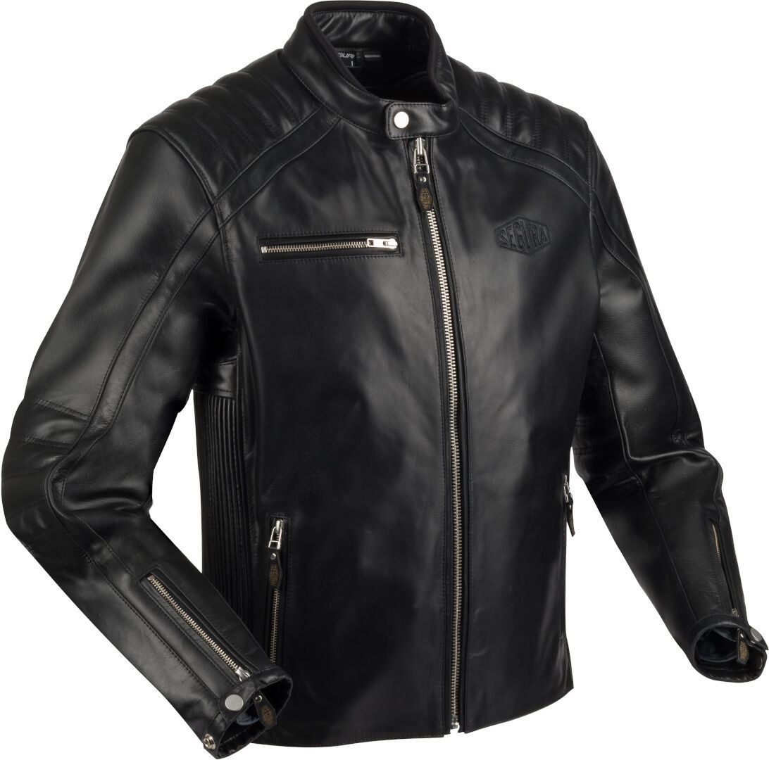 Segura Formula Chaqueta de cuero para moto - Negro (4XL)