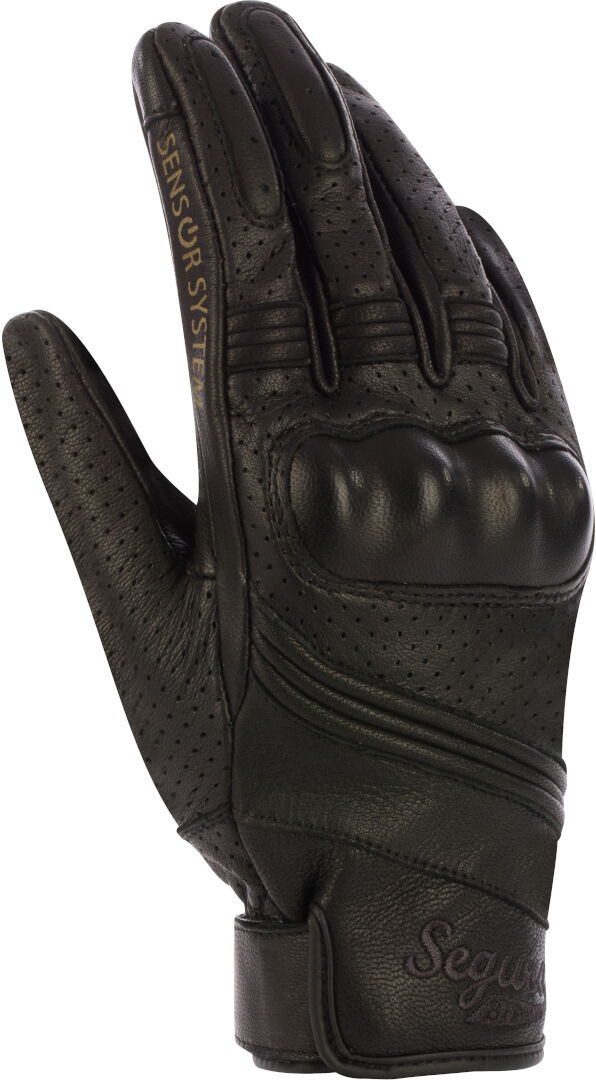 Segura Logan Guantes de moto para mujer - Negro (M)