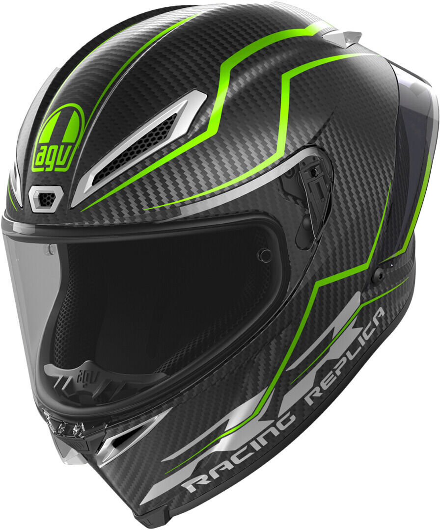 AGV Pista GP RR Performante Carbon Casco - Negro Verde (XL)