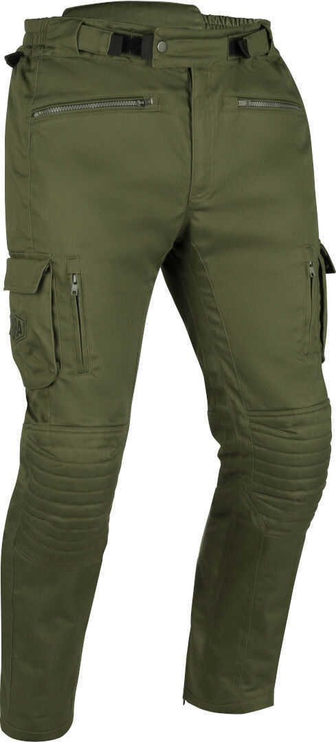 Segura Bora Pantalones textiles de moto - Verde Marrón (3XL)