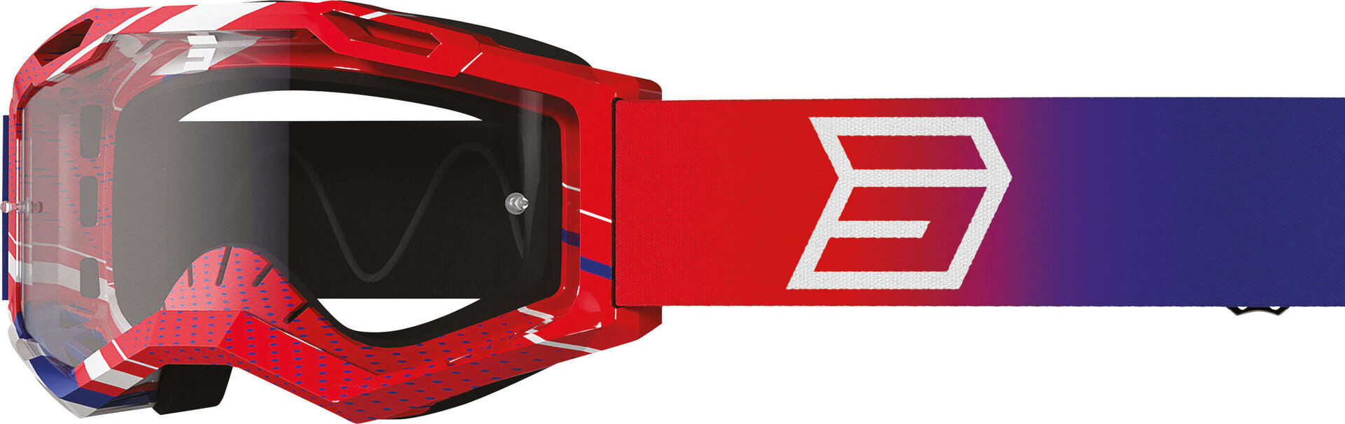 Shot Rocket Kid 2.0 Gafas de motocross - Rojo Azul (un tamaño)