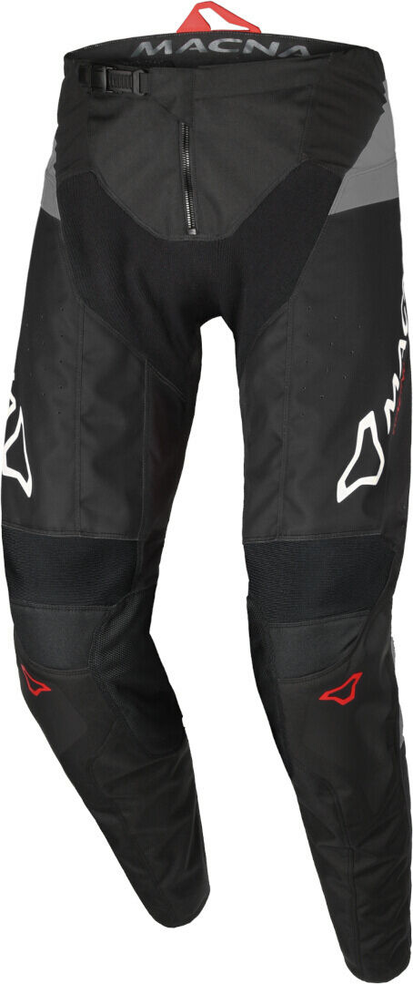 Macna Backyard-1 Pantalones de motocross - Negro Gris Blanco (2XL)