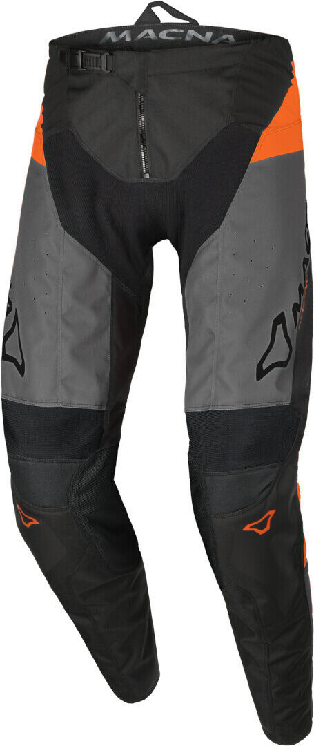 Macna Backyard-1 Pantalones de motocross - Negro Gris Naranja (2XL)