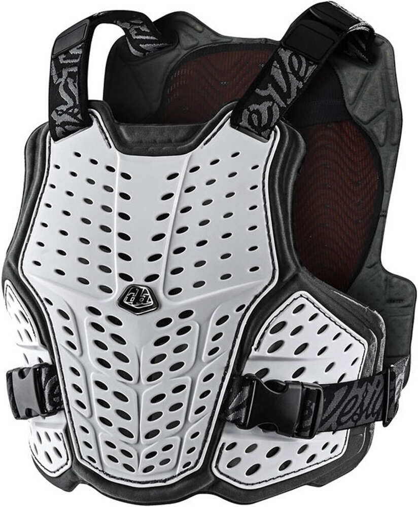 Troy-Lee rockfight ce flex chest protector maillot manga corta hombre Blanco (XS)