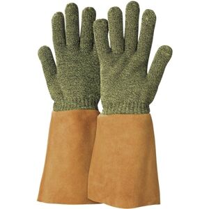 Gants de protection KCL 954-10 Para-aramide, carbone, coton, cuir en 388 risques mecaniques 1441 + en 407 risques therm