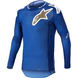 Alpinestars 2023 Supertech Bruin Jersey Ucla Blue/brushed Gold, Taille: M - Publicité