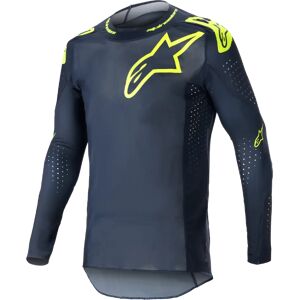 Alpinestars 2023 Supertech Bruin Jersey Night Navy/yellow Fluo, Taille: M - Publicité