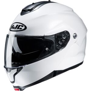 Casque C91 UNI PEARL WHITE HJC - Publicité