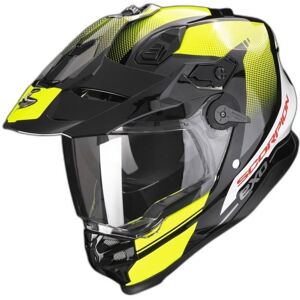 Casque Moto Intégral Scorpion Adf-9000 Air Trail Ece 22-06 - Noir/Jaune Fluo - S - Publicité