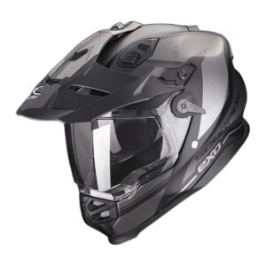 Casque Moto Intégral Scorpion Adf-9000 Air Trail Ece 22-06 - Noir Mat/Argent - Xs - Publicité