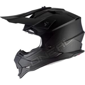 O'NEAL Casque de Motocross   Enfants   Enduro   Coque en ABS, aérations pour Un Refroidissement optimaux, Conforme aux Normes de sécurité Dot & ECE 22.05   Casque 2SRS Youth Flat   Noir   Taille M - Publicité