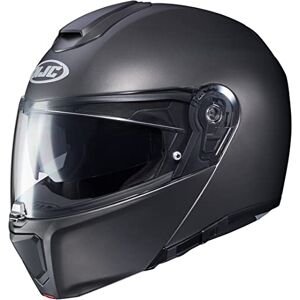 HJC Helmets HJC, Casque modulable moto, RPHA 90S, titanium mat, M - Publicité