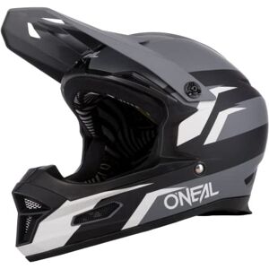 O'NEAL   Casque intégral de vélo   VTT Descente   Aux Normes de sécurité EN1078, Ouvertures de Ventilation, Coque extérieure en ABS   Casque VTT Fury Stage   Adulte   Gris/Noir   Taille L - Publicité