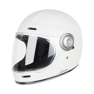 Casque Dexter TANNEN GLOSSY White Glossy