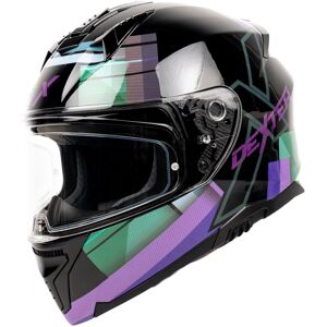 Casque Dexter ELEVEN WONDERWORLD Black/Purple/Green