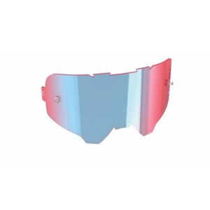Écran masque VTT miroir Leatt iriz Bleu - Publicité