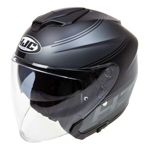 Casque jet HJC i30 Vicom noir/gris mat- L L female