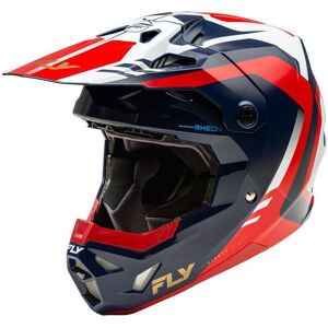 Casque cross Fly Racing Formula CP Krypton rouge/blanc/bleu- S bleu S female