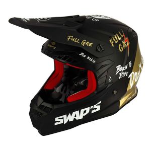 Swaps Industry Casque cross Swaps S849 2FASTER Full Gaz- M M female