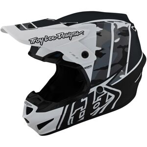 Casque cross Troy Lee Designs GP Polyacrylite Nova camo blanc- M blanc M female