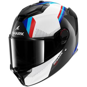 Casque integral Shark Spartan GT Pro Carbon Dokhta carbone/white/blue bleu M female