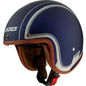 Casque jet Axxis Hornet SV Royal bleu mat- 2XL bleu 2XL female