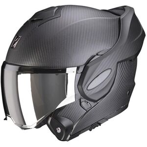 Casque modulable Scorpion Exo-Tech Evo Carbon Solid noir mat- M - Publicité