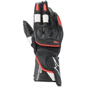 Gants cuir Alpinestars SP-2 V3 noir/blanc/bright rouge- L rouge L male - Publicité