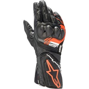 Gants cuir/textile Alpinestars SP-8 v3 noir/rouge fluo- L rouge L male