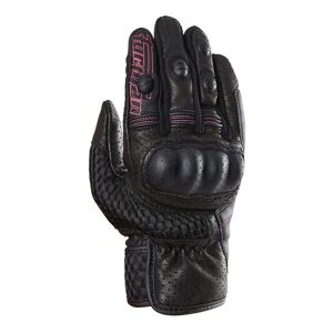 Gants cuir/textile femme Furygan TD Air noir/blanc/rose- S rose S female